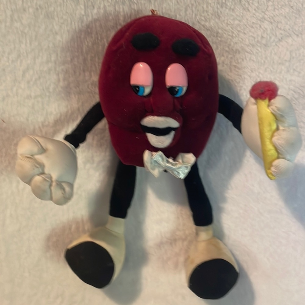 Vintage 1987 7” Collectible California Raisin Figure by Applause!
